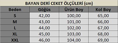 Basics&More Kadın Deri Ceket B3034