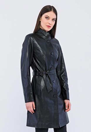 Basics&More Kadın Deri Ceket B3034