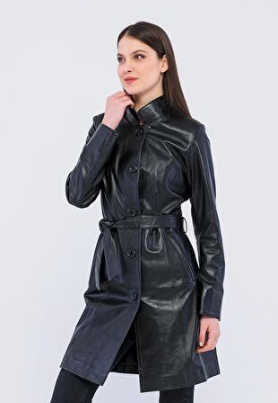 Basics&More Kadın Deri Ceket B3034