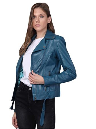 Basics&More Kadın Deri Ceket BM-01