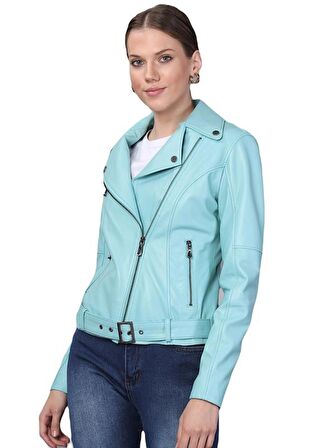 Basics&More Kadın Deri Ceket BM-01