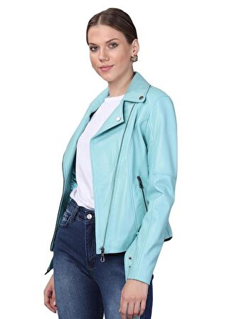 Basics&More Kadın Deri Ceket BM-01