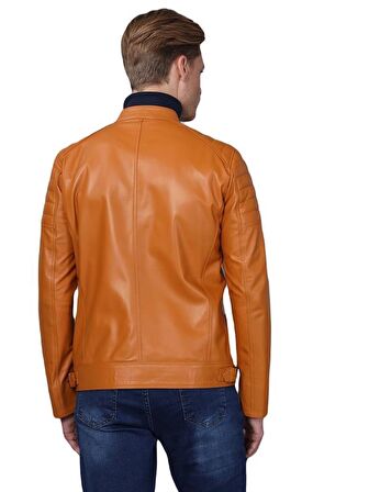Basics&More Erkek Deri Ceket CMSE105