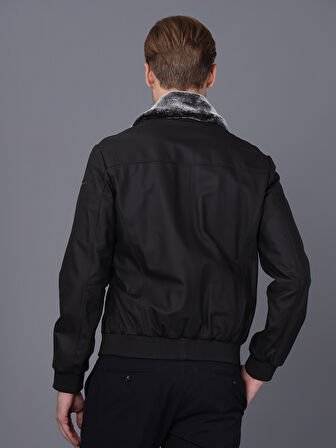 Basics&More Erkek Deri Ceket ES511
