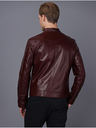 Basics&More Erkek Deri Ceket E1021