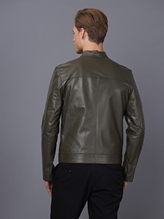 Basics&More Erkek Deri Ceket E1021