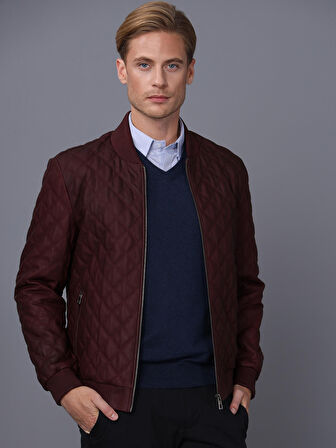 Basics&More Erkek Deri Ceket E10031