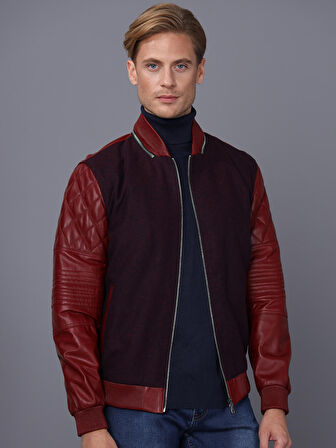 Basics&More Erkek Deri Ceket E1032