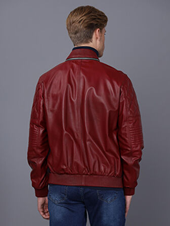 Basics&More Erkek Deri Ceket E1032
