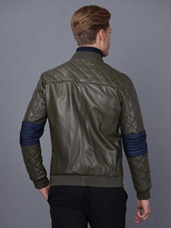 Basics&More Erkek Deri Ceket E1023
