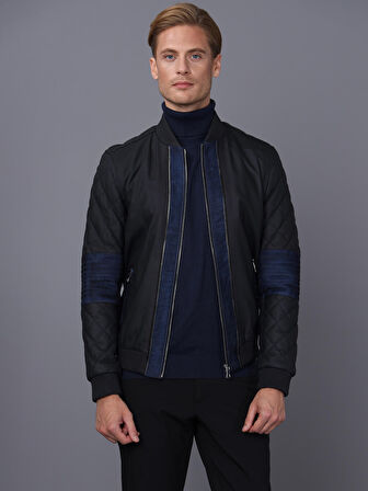 Basics&More Erkek Deri Ceket E1023