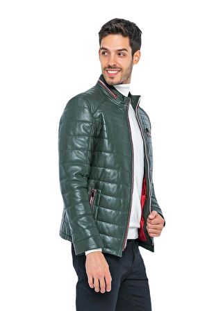 Basics&More Erkek Deri Ceket 6099