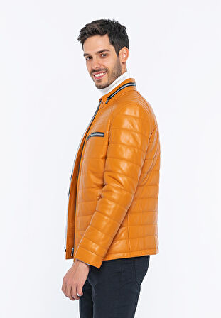 Basics&More Erkek Deri Ceket 6099