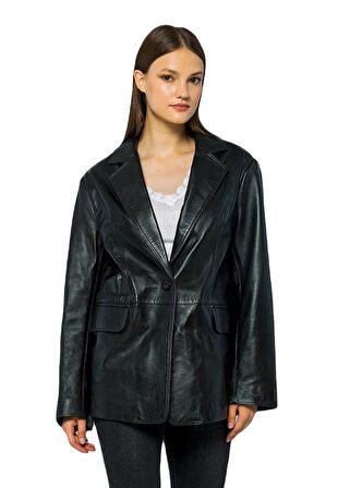 Basics&More Kadın Oversize Blazer Ceket - OB