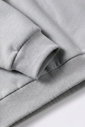 Unisex Golden Hour Baskılı Bisiklet Yaka Sweatshirt