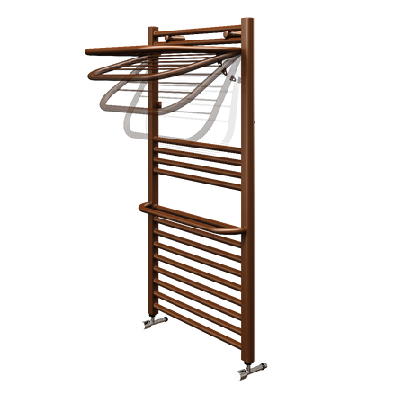 Duffmart Practical 6/8 Bronz Havlupan Havlu Radyatör