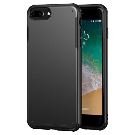 BİKAPAK ELIT MIST IPHONE 7/8 PLUS OPAK SİYAH KAPAK