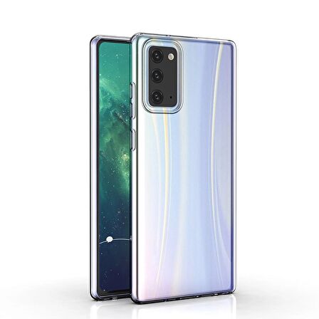 BİKAPAK ECO SİLİKON SAMSUNG NOTE 20 ŞEFFAF KAPAK