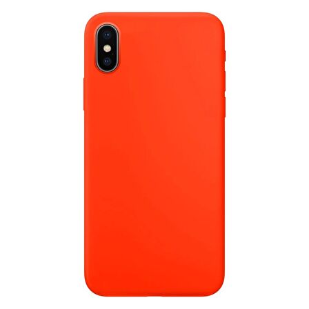 BİKAPAK ECO SENSE IPHONE XS MAX TURUNCU KAPAK