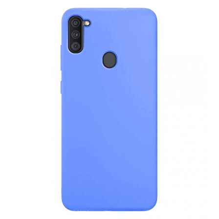 BİKAPAK ECO SENSE SAMSUNG A11 AÇIK MAVİ KAPAK