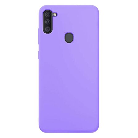 BİKAPAK ECO SENSE SAMSUNG A11 LİLA KAPAK