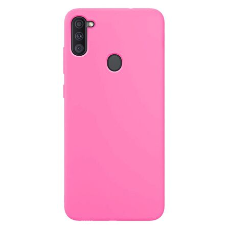 BİKAPAK ECO SENSE SAMSUNG A11 PEMBE KAPAK