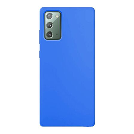 BİKAPAK ECO SENSE SAMSUNG NOTE 20 KOYU MAVİ KAPAK