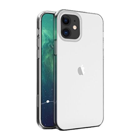 BİKAPAK ECO SİLİKON IPHONE 12 MİNİ ŞEFFAF KAPAK