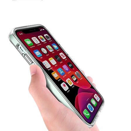BİKAPAK ECO SİLİKON IPHONE 12 MİNİ ŞEFFAF KAPAK