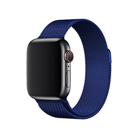 E2M Apple Watch Uyumlu 38-40MM KRD-01 METAL HASIR LACIVER 
