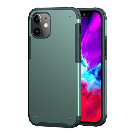 BİKAPAK ELIT MIST IPHONE 12 MİNİ OPAK YEŞİL KAPAK