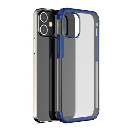 BİKAPAK ELIT MIST IPHONE 12 MİNİ LACİVERT KAPAK