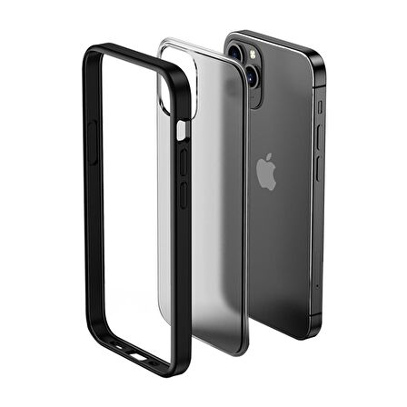 BİKAPAK ELIT ENIGMA IPHONE 12 MİNİ FULL MAVİ KAPAK