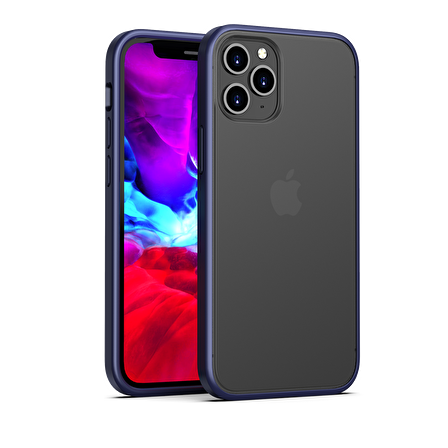 BİKAPAK ELIT ENIGMA IPHONE 12/12 PRO FULL MAVİ KAP