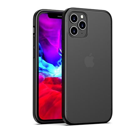 BİKAPAK ELIT ENIGMA IPHONE 12 PRO MAX FULL SİYAH K