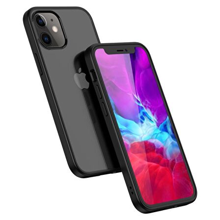 BİKAPAK ELIT SHINE IPHONE 12 MİNİ  MAVİ KAPAK