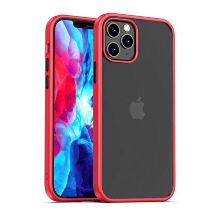 BİKAPAK ELIT SHINE IPHONE 12/12 PRO KIRMIZI KAPAK