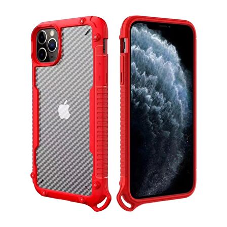 BİKAPAK ELIT ARMOR IPHONE 12/12 PRO KIRMIZI KAPAK