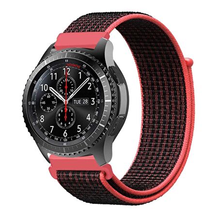 E2M Huawei Watch 20mm KRD-03 Hasır Kardinal Kordon