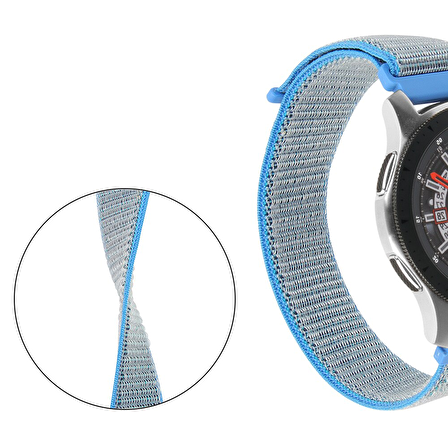 E2M Samsung Watch 20mm KRD-03 Hasır Kum Pembesi Ko