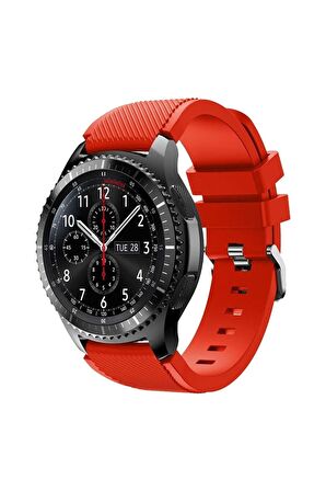 Samsung Watch 22mm  Uyumlu Frontier Silikon Kordon Krd2