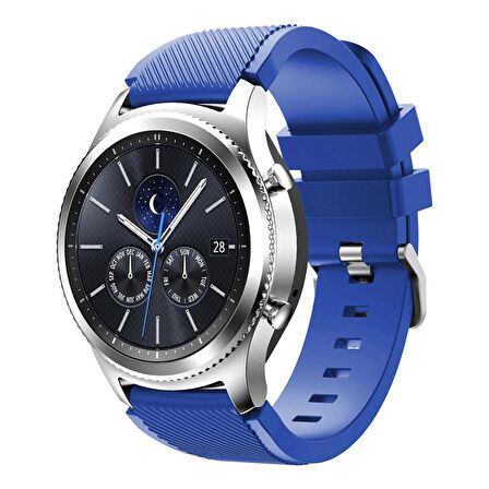 E2M HUAWEI WATCH 22MM KRD-12 FRONTİER SİLİKON MAVİ