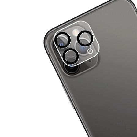 Binano 3D Anti-Exposure Iphone 11 Pro Kamera Koruyucu
