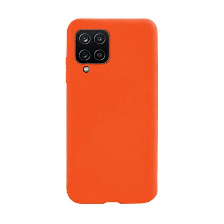 BİKAPAK ECO SENSE SAMSUNG A12 TURUNCU KAPAK