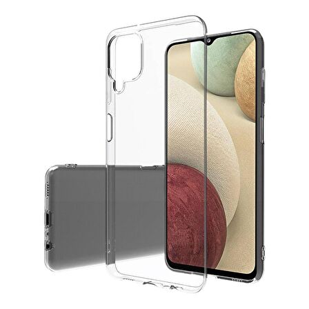 BİKAPAK ECO SİLİKON SAMSUNG A12 ŞEFFAF KAPAK