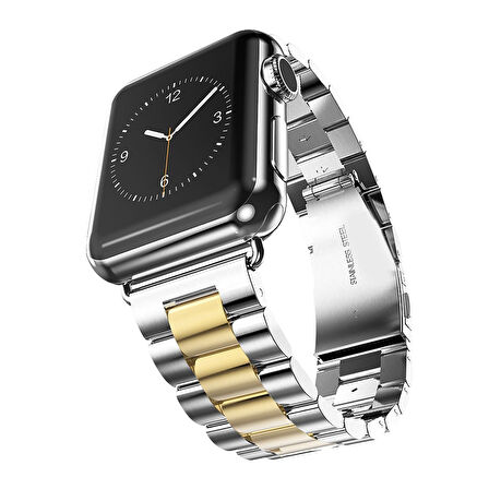 E2M Apple Watch 42-44mm KRD-20 Metal Gold Kordon 