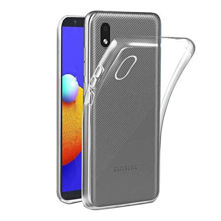 BİKAPAK ECO SİLİKON SAMSUNG A01 CORE ŞEFFAF KAPAK