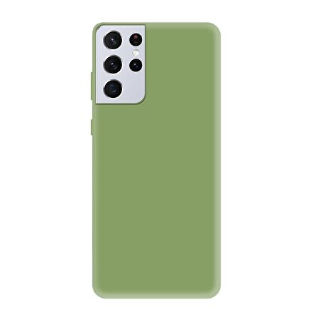 BİKAPAK ECO SENSE SAMSUNG S 21 ULTRA YEŞİL KAPAK
