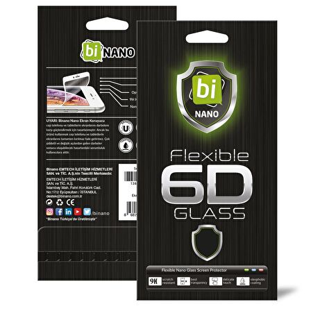 BİNANO 6D OPPO A15S NANO EKRAN KORUYUCU