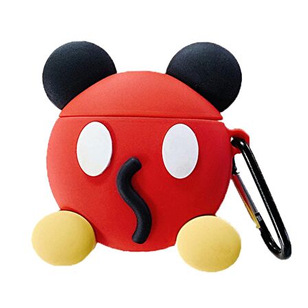 E2M AIRPODS 1-2 KILIF MINNIE KIRMIZI